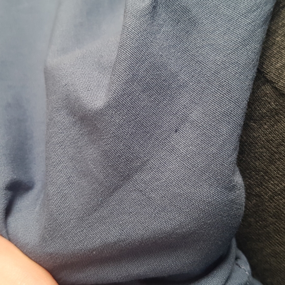 Style & Co Pull On Blue Cotton Blend Cropped Pants Women's Size 12 - Picture 15 of 15